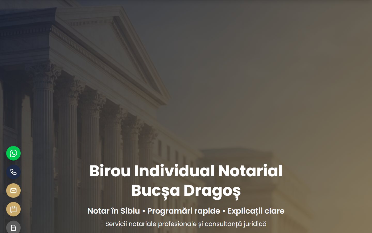 Birou Individual Notarial Bucsa Dragos